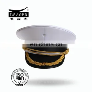 Customized Air Defence Forces Warrant Officer Cap With Gold Embroidery thumbnail-1