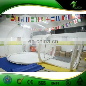 Outdoor Romantic Inflatable Clear Bubble Tent Camping Tent, Large Event Inflatable Dome Tent thumbnail-2