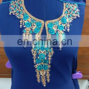 Women's Party Wear Straight Cut Salwar Kameez Designs 2017 thumbnail-3