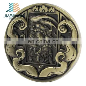 Zinc Alloy Dia Casting American 3d High Relief Souvenir Metal Coin thumbnail-5