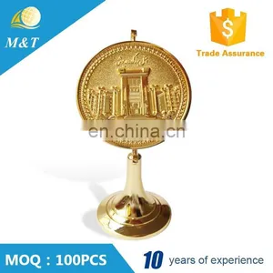 Professional Custom Gold Plated Metal Award Medal Trophy thumbnail-4