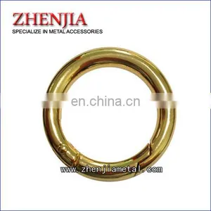 Metal Bag Accessory Spring Gate Ring thumbnail-1
