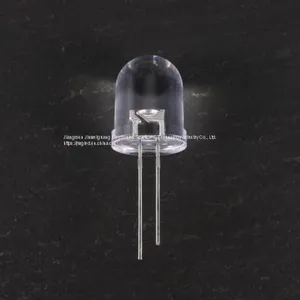 10mm Oval Water Clear Purple Light Three Chips Epistar Chips thumbnail-1