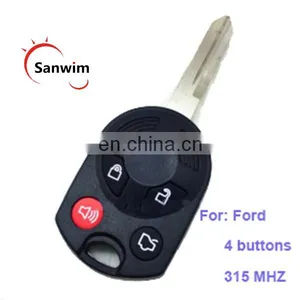Car Key 315 MHZ 4 Buttons for Ford thumbnail-1