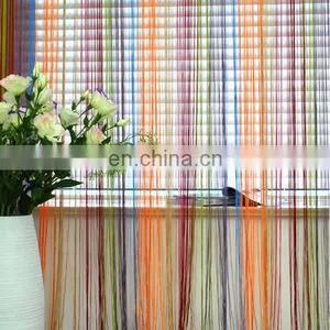 Cheap Multi Color String Curtain With Rod Procket thumbnail-1