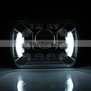 China Manufacturer 12v 55watt 5*7" Led Headlight for Truck Heavy Duty thumbnail-4