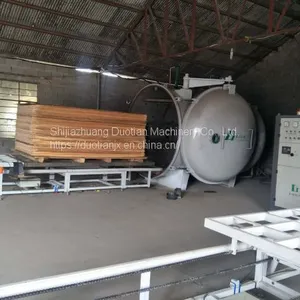10CBM Radio Frequency Heating Solid Wood Drying Room Vacuum Dryer Sale thumbnail-2
