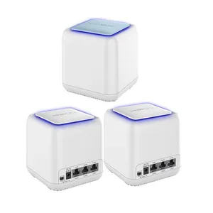 3-Pack Plug and Play 1200Mbps Touchlink Home Wi-Fi Mesh System Router Coverage up to 5,000 Sq. ft thumbnail-4