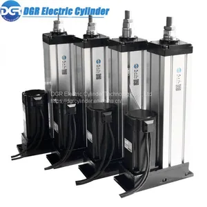 High Precision Motion Control Square Cylinder Magnetic Induction Device Servo Linear Actuator thumbnail-3