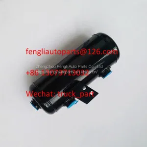 Factory Price Black Powder Coated Steel Truck Air Tank MQPs-3513301 thumbnail-2
