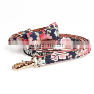 Pet Supplier Custom Design Dog Collar Popular Pet Bow Tie Adjustable Pet Padded Collars thumbnail-6