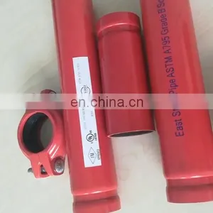 Welded Steel Springkle Pipe With Red Coating thumbnail-2
