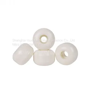 pu Wheels for Skate Board 58*40 Skateboard Wheels Wholesale White pu Pulley for Skateboard thumbnail-2