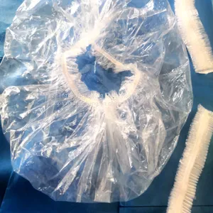 High Efficiency Plastic Cling Film Cap Machine/Shoe Cover Machine Price thumbnail-1
