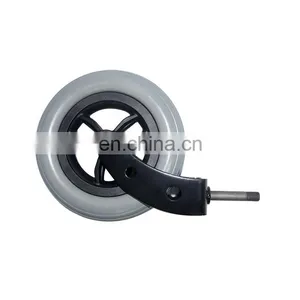 8" Inch Tires for Electric Wheelchair Wheels Solid Castor Wheelchair Accessories thumbnail-3