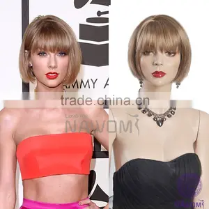Japan's Hair Woman Short Straight Brown Synthetic Wig 2301 thumbnail-1