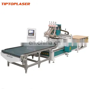Automatic Loading and Unloading CNC Machining Center for CNC Furniture Cabinet thumbnail-1
