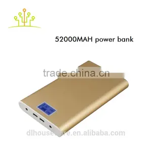 2016 New 50000Mha Powerful Aluminium Alloy Plate Portable Multifunctional for Camera Ipad Car Laptop Mobile Power Bank thumbnail-1