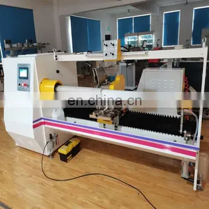 Aluminum Foil Roll and PVC Electrical Tape Cutter Tape Log Roll Cutting Machine thumbnail-4