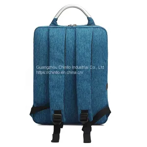 Fashion Zipper Men's Backpacks College Wind Student Backpacks Environmental Protection Material Handbags Custom Logo CLG18-158 thumbnail-2