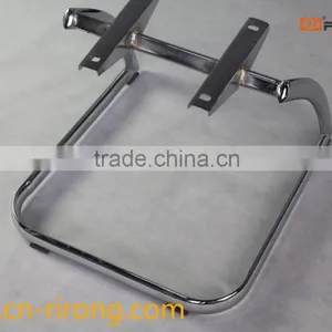H880 Office Chair Plating Chair Frame With Wood Back thumbnail-2
