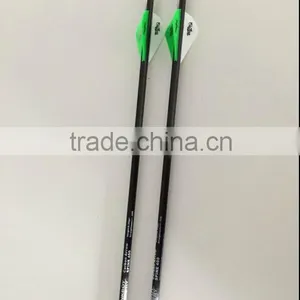 Hot Sale Linkboy Plastic Vanes Black Carbon Arrow Hunting thumbnail-3