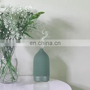 Stone Diffuser, Ceramic Ultrasonic Essential Oil Diffuser For Aromatherapy Black,160ml Capacity thumbnail-3