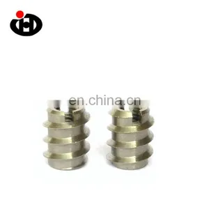 JINGHONG Steel Inserts Self Tapping Nuts Screwed Inserts m4 DIN 7965 thumbnail-2