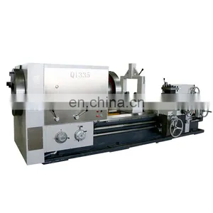 Q1335 (360mm Big Spindle Bore) Pipe Threading Lathe Machine With CE Protection thumbnail-1