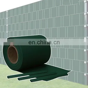 UV-resistente PVC Pantalla de Privacidad Franja Valla Rollo De Proteccion Jardin Esteras thumbnail-3