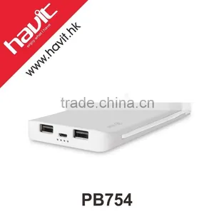 HAVIT PB754 Silm Polymer 8000mAh Fast Charging New Power Bank thumbnail-1