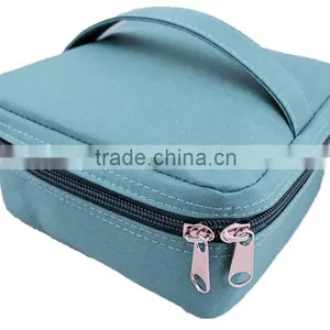 Custom 16 Bottle Essential Oil Carrying Case,soft Blue Essential Oil Bag to Hold 5ml,10ml and 15ml,essential Oil Travel Case thumbnail-2