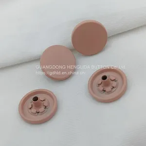 HLD Button Factory Wholesale 24L Colorful Dyed Spring Snap Button for Garment thumbnail-4