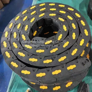 Nylon Cable Drag Chain Plastic Cable Drag Chain PVC Drag Chain 45*75 35*75 25*57 thumbnail-1