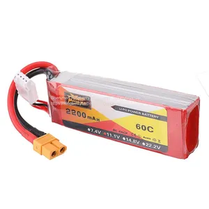 2200mAh 11.1V 60C Aeromodeling Battery Management Li-Polymer Batteries thumbnail-2