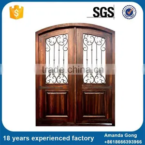 Hi-Quality Front Double Entry Door Wrought Iron Gates thumbnail-4