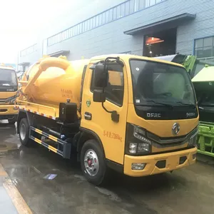 Dongfeng 6X4 4X2 8000 Liters Gallon Sprinkling Spray Vacuum HOWO Delivery Cart Bowser Used Sewage Suction Cummins Tricycle Road Fire Sprinkler Water Tank Truck thumbnail-1