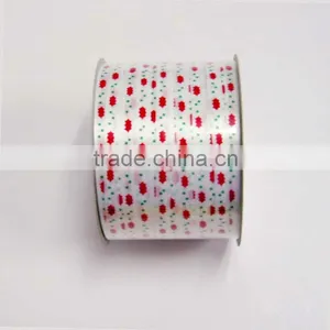 6mm*600yards Gift Wrapping Ribbon Spool, Grosgrain Ribbon Spool With Gold Edge thumbnail-5