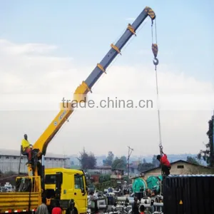 3.2 Tons Truck Mounted Telescoping Boom CraneSQ3.2SK1Q/K2Q thumbnail-1
