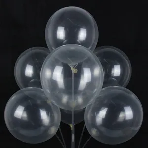 12 18 36 Inch Helium Printed Ballon Globos Custom Made Round Happy Birthday Number Printing Latex Clear Transparent Balloons thumbnail-5