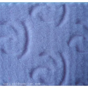 Knitted Clip Flower Polar Fleece Fabric - Unique 3D Floral Texture for Fashion & Decor thumbnail-3