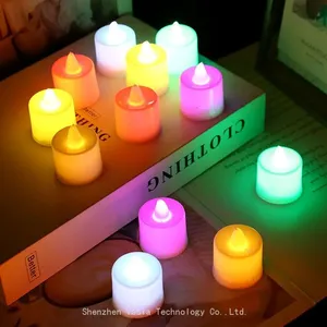 Long-Lasting Flameless Tealight Candles, 200H+ Battery-Powered LED for Wholesale Decor thumbnail-4