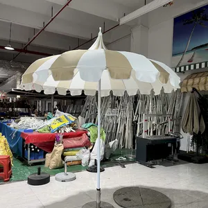 Pagoda Shape Parasol, New Parasol for Garden and Beach, Custom Edge Shape thumbnail-5