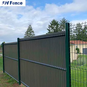 Welded Wire Mesh Fence Panel 3D Outdoor Panel Garden Fence thumbnail-6