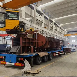 Mobile Hydraulic Scrap Metal Waste Car Body Shell Baler Baling Press Automatic Control With Feeding Grabber thumbnail-4