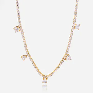 18K PVD Gold Plated Stainless Steel Chain Necklace - Non-Fade Fashion Jewelry thumbnail-3