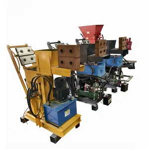 Automatic Diesel Hydraulic Clay Brick Making Machine - High Efficiency Interlocking Soil Block Maker thumbnail-2