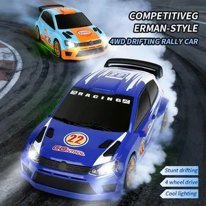 Remote Control Rally Car RC Vehicle Toys 4WD 2.4GHz RC Drifting Spray Car With Light Remote Control Toys thumbnail-3