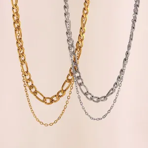 Custom Pendant 316L Stainless Steel Necklace - 18K Vacuum PVD Plated, Nickel Free, Anti-tarnish, for Jewelry Brands thumbnail-1