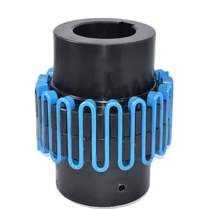 Js Type Serpentine Spring Grid Flexible Coupling for Industrial Machinery thumbnail-2